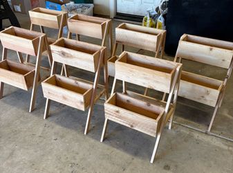 NEW Cedar Planter Boxes