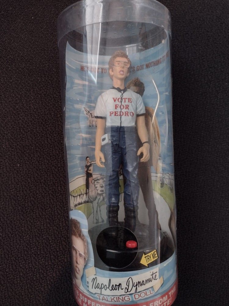 Napoleon Dynamite Talking Doll. Works