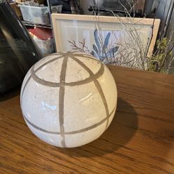 Cream Ball Home Decor