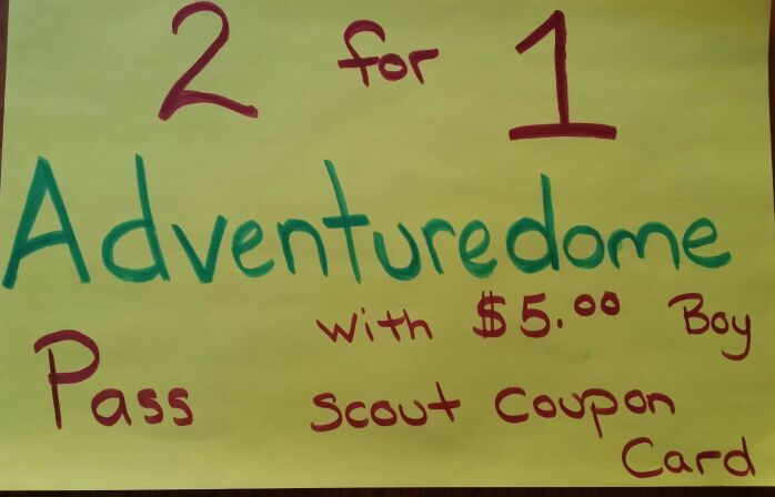 Boy Scout Coupon Cards