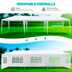 10x30  Event Canopy Tent +  Removable Sidewalls, Weddings, Graduations, Partie