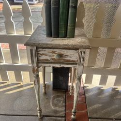 Vintage Table W/ Books