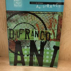 Ani DiFranco Piano Sheet Music