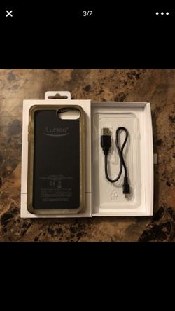 Lumee case for 8/7 plus iPhone a couple of scratches