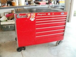 Snap on tool box wt tool or without ok no not