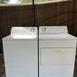 Set Of Whirlpool Washer & Dryer 