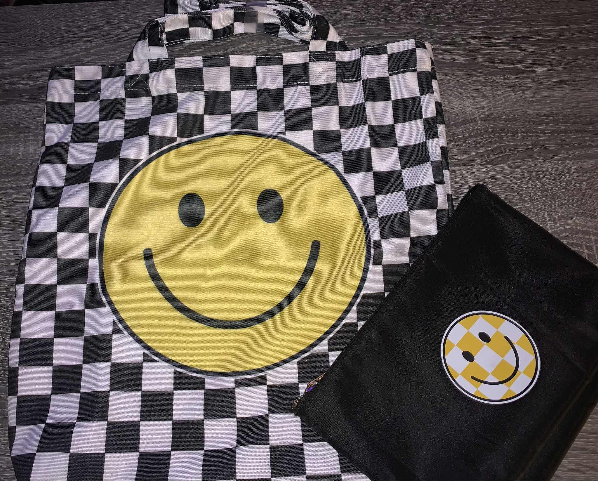 Emoji Tote & Cosmetic Bags