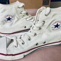 CONVERSE Chuck Taylor All Star White High Top Shoes