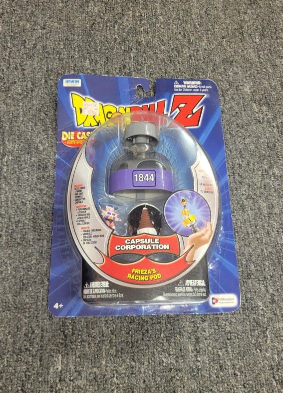 Irwin Toys Dragon Ball Z Die Cast Capsule - 1844 Frieza's Racing Pod