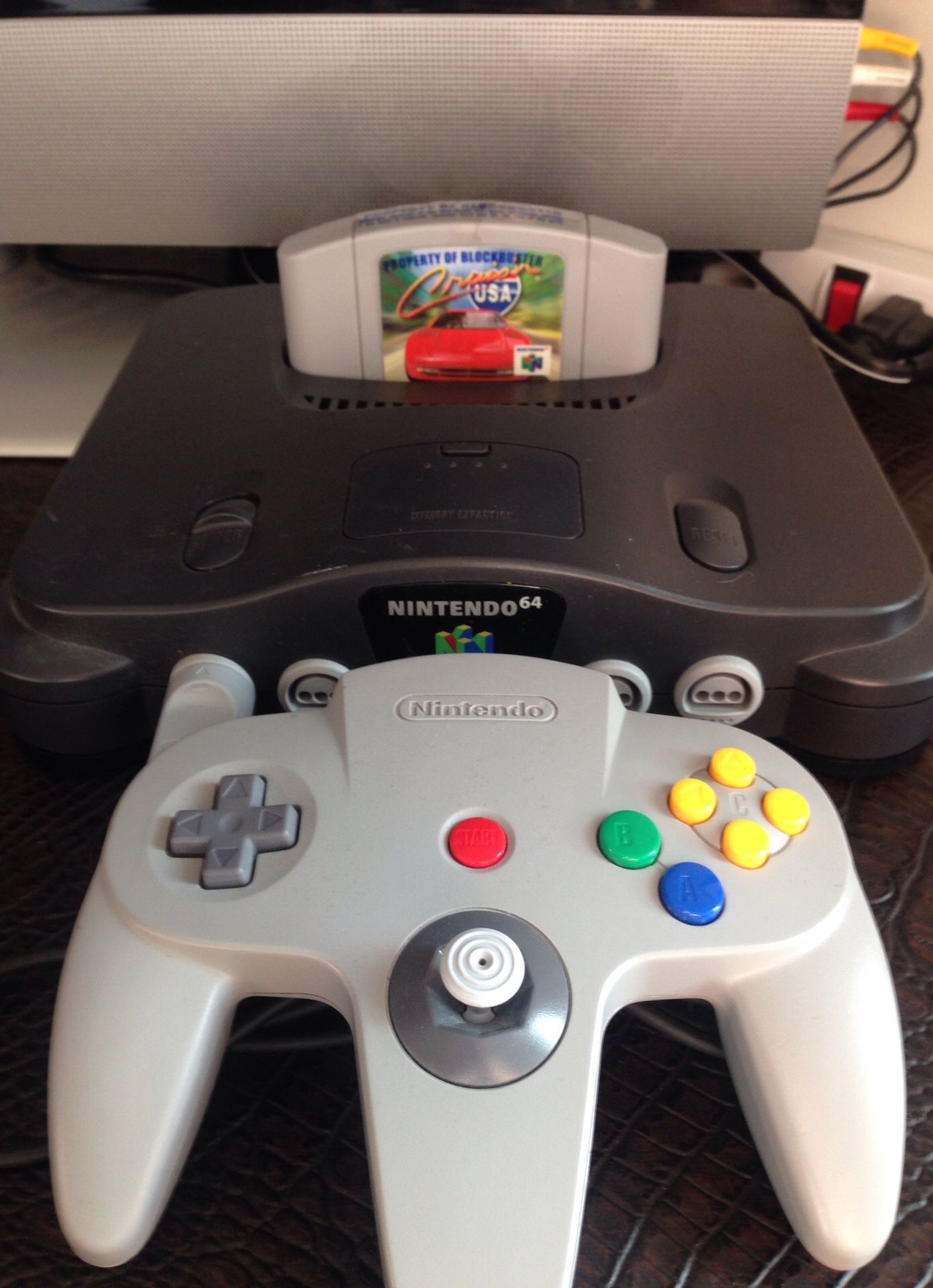 Nintendo 64 (Works Great) w/ Controller &a Game