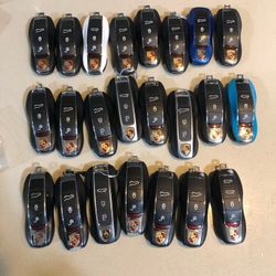 LOT OF Porsche Key Fob Oem 