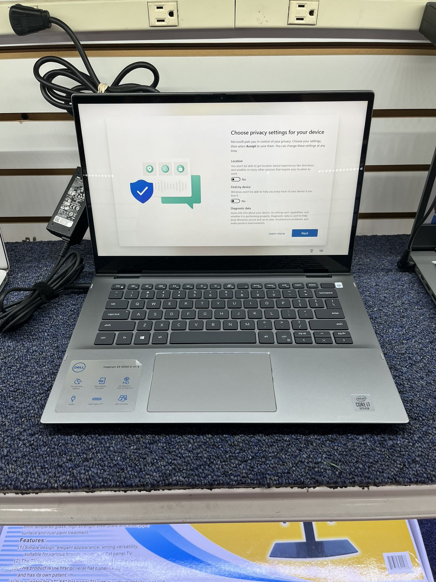 Dell P126G Laptop W/charger