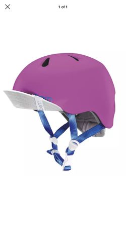 Bern Nina Summer Youth Womens Helmet & Visor Satin Hot Pink XSmall / Small -new $40!