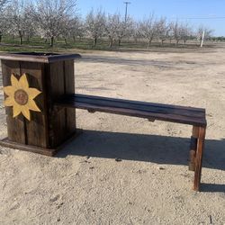 Planter Bench 