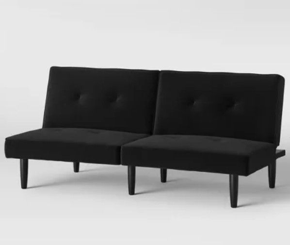 Futon Sofa Black - Room Essentials™