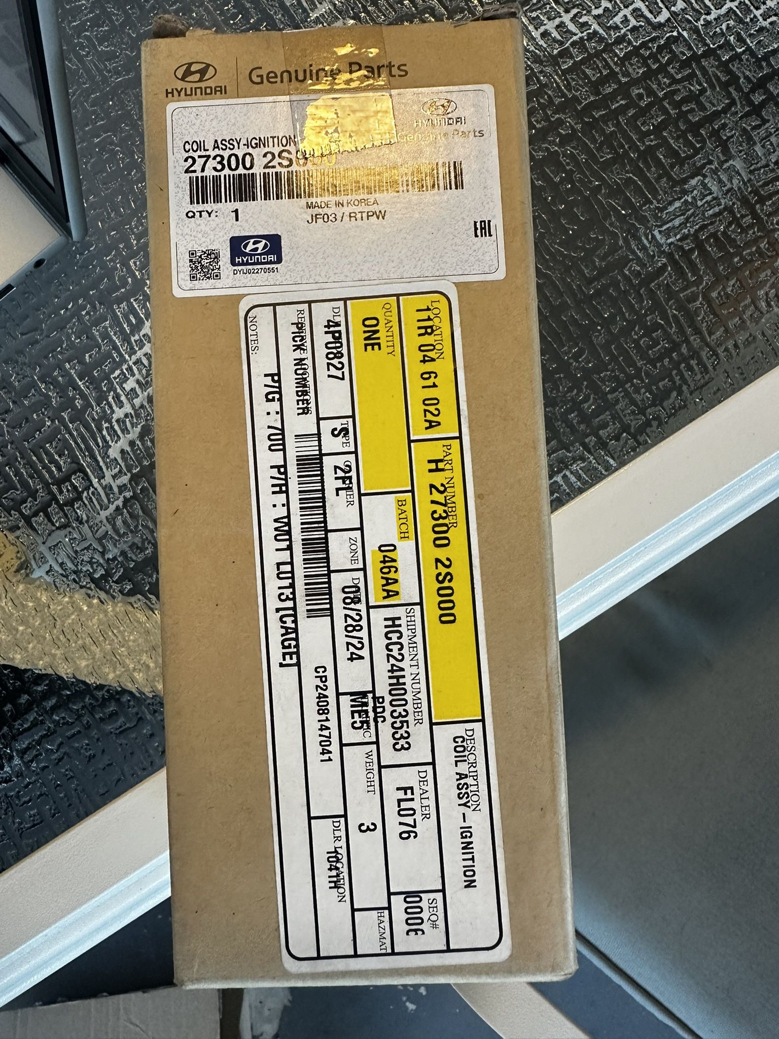 Hyundai Ignition Coil Assembly