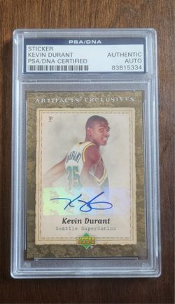 Kevin Durant Rookie Auto