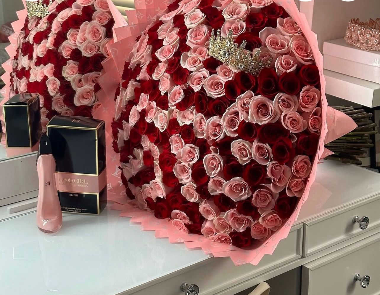 Rose Mixed Bouquet Mixed Ramo Buchon 