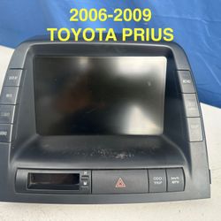2006-2009 TOYOTA PRIUS RADIO DISPLAY SCREEN