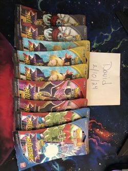 X9 Dragon Ball Supreme Rivalry Booster Packs