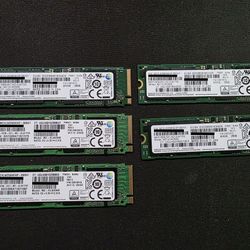 Samsung PM961 256GB NVME SSD (960 EVO OEM Drive)