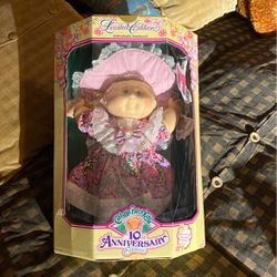 10th anniversary cabbage patch doll
