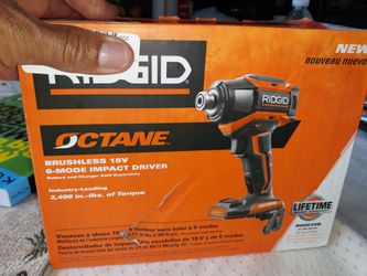 OCTANE DRILL IMPACT RIDGID 6-MODE