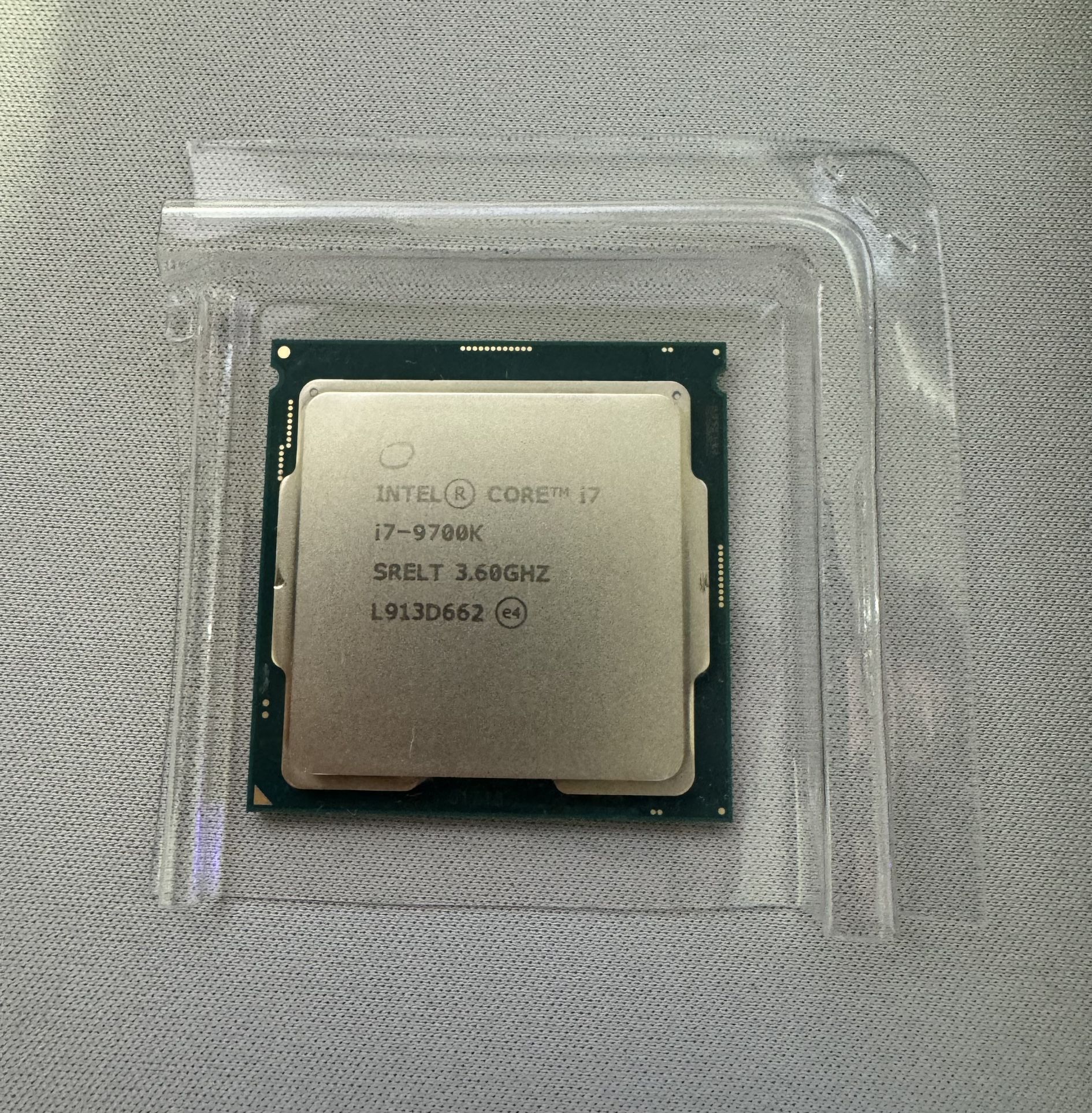 Intel i7-9700k CPU