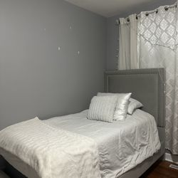 Twin Bed With Mattress And Box (have 2 If Needed)