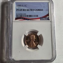 1985 S 1C

PF 69 RD ULTRA CAMEO