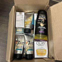 Box of Hygiene Products