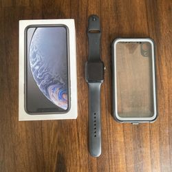 BRAND NEW IPHONE XR & APPLE WATCH BUNDLE WITH CASE ❗️❗️❗️