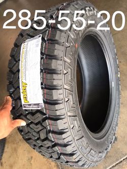4 new 285-55-20 fury country