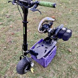 GoPed Super GSR46 2 stroke NEW MOTOR $1400 firm