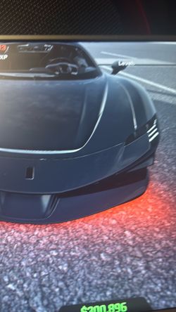 Selling a Ferrari with under glow