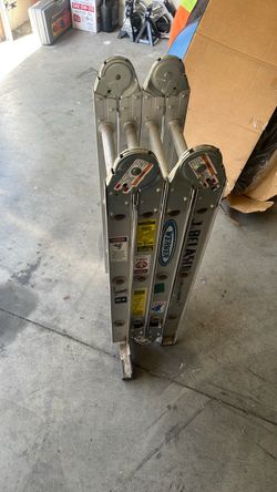 Werner aluminum ladder