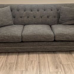 Gray Melrose Sofa