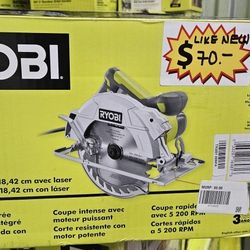 Like new condition Ryobi 15amps circular Saw