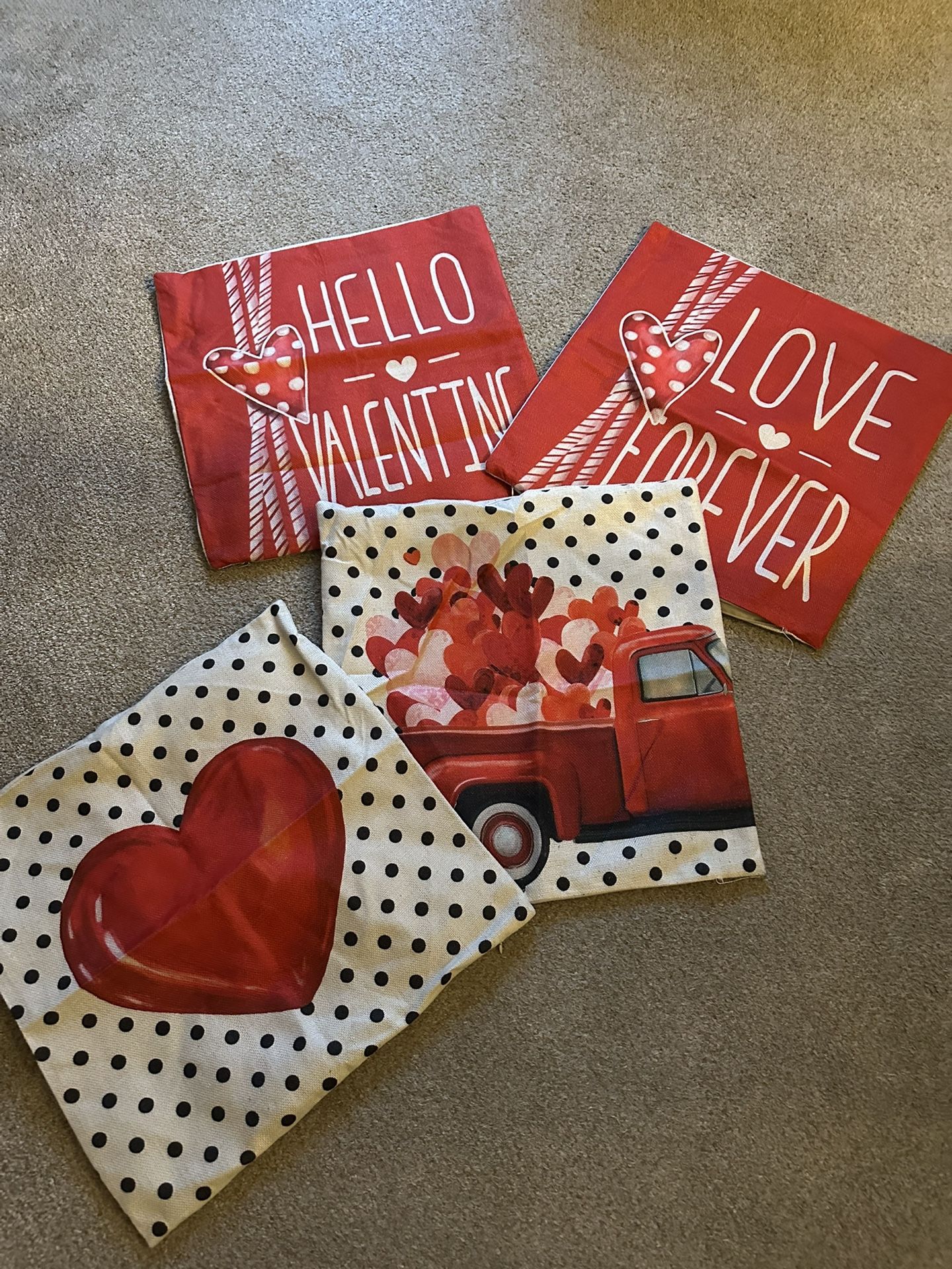 Valentines Day Pillow Covers