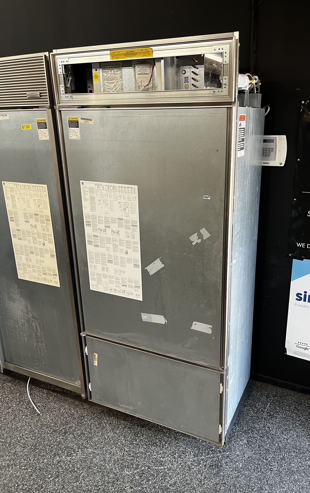 Panel Ready Subzero 36” Built In Bottom Freezer Refrigerator