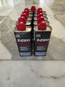 11 - 4 ounce Zippo Fluid Lighter
