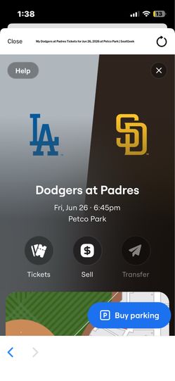 Padres / dodger 6/22