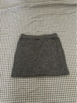 Heather Grey Knit Skort