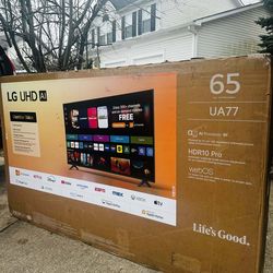 LG UHD 65” Smart TV 4k