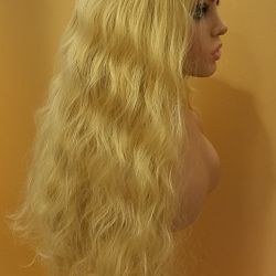 Lace Front Wig Blonde Wavy BRAND NEW