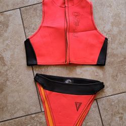 Girl BodySuit Size 12 Surfing /Surfboard 