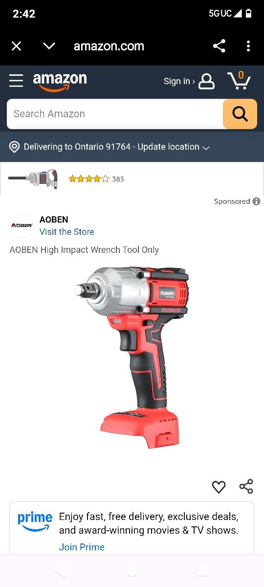 Abden Brushless Impact