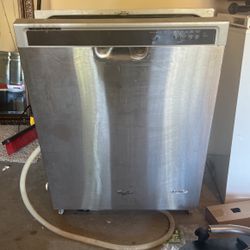 Whirlpool Stainless Steel Dishwasher 