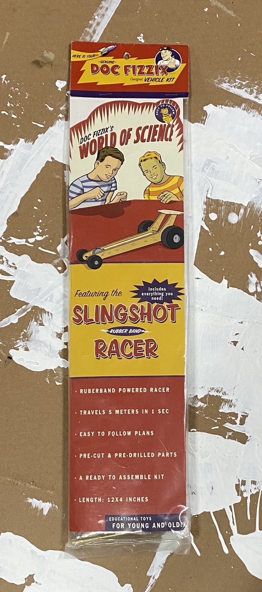 NIB - Dr. Fizzix’s Slingshot Racer Kit