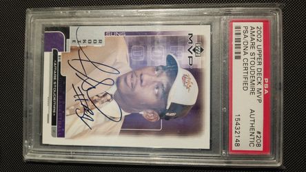 2002 U.D. Amare Stoudemire Authentic